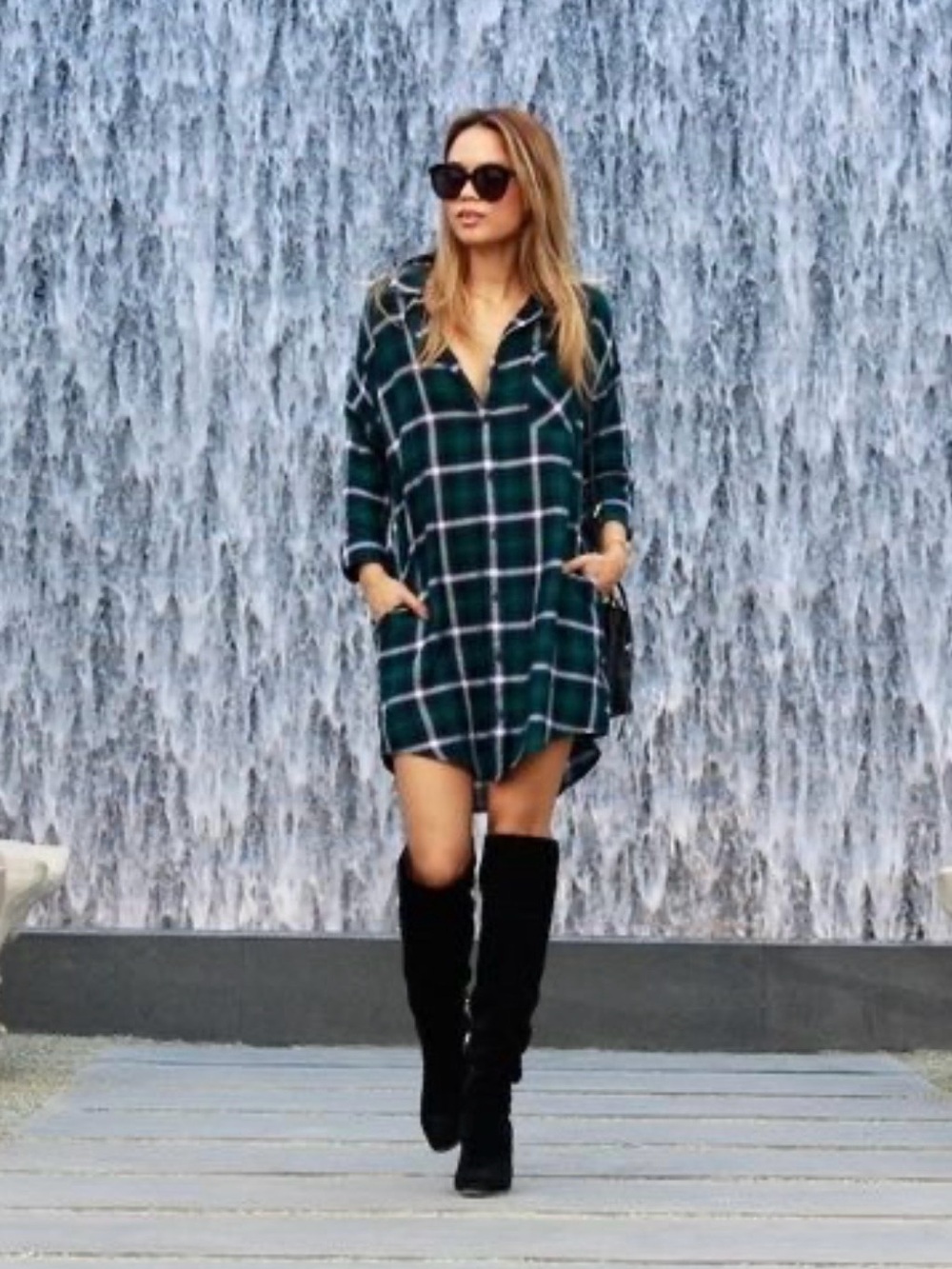 Dolce Vita Black Over the Knee Boots